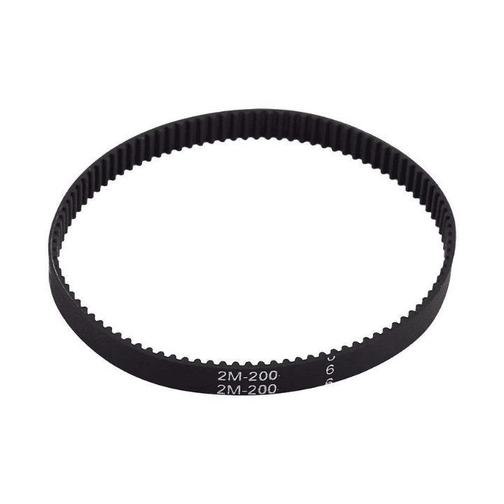 GT2 Rubber Timing Belt Closed Loop 6mm Width for 3D Printer CNC 6mm width and 202mm long
