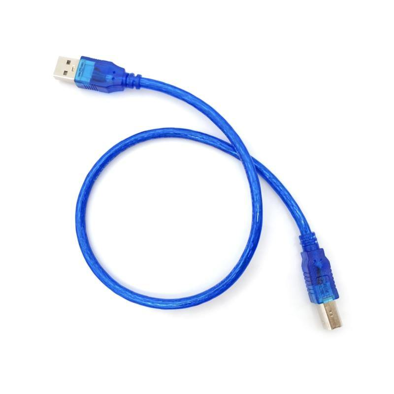 USB Type A to B Cable for Arduino (20cm)(Colour may vary)