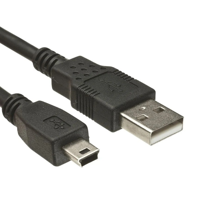 Mini USB 2.0 Cable for Arduino 30 cm (Colour May Vary)