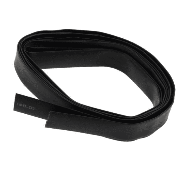 4mm Heat Shrink Tube Black - 1 Meter