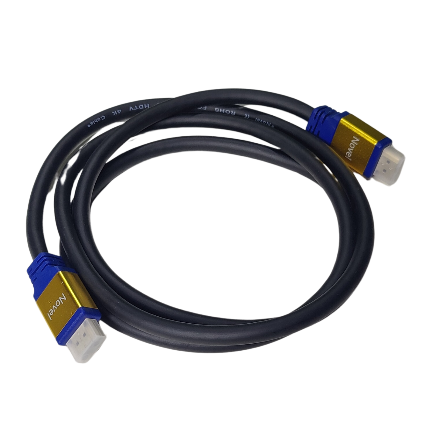 NOVEL 4K+8K Ultra HD HDMI Cable, 1.5m Length – Premium High-Speed with Metal Connectors