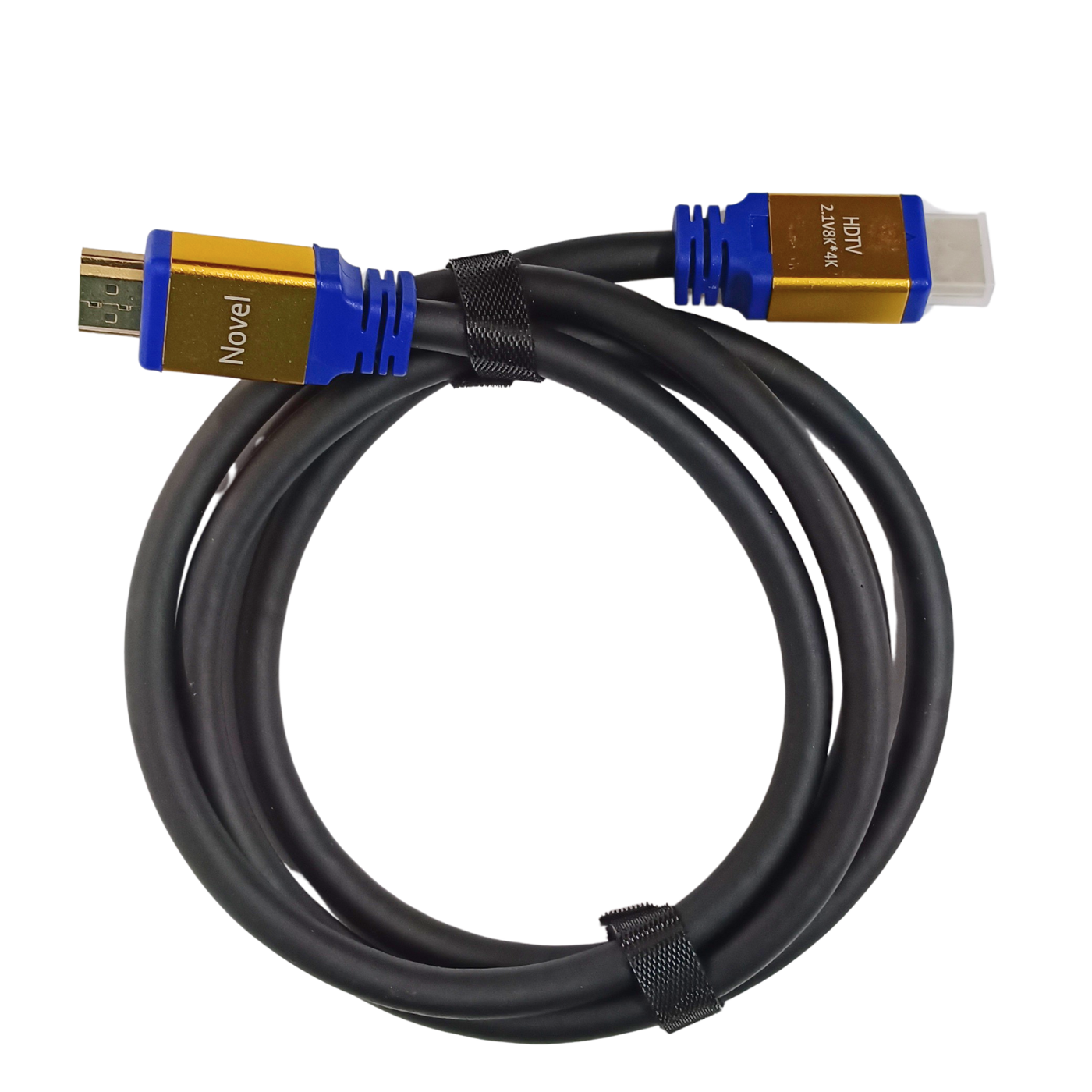 NOVEL 4K+8K Ultra HD HDMI Cable, 1.5m Length – Premium High-Speed with Metal Connectors