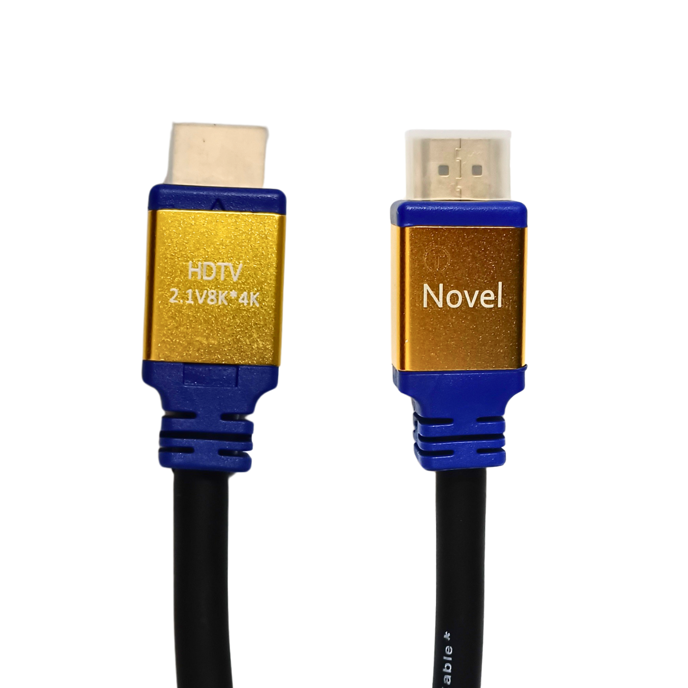 NOVEL 4K+8K Ultra HD HDMI Cable, 1.5m Length – Premium High-Speed with Metal Connectors
