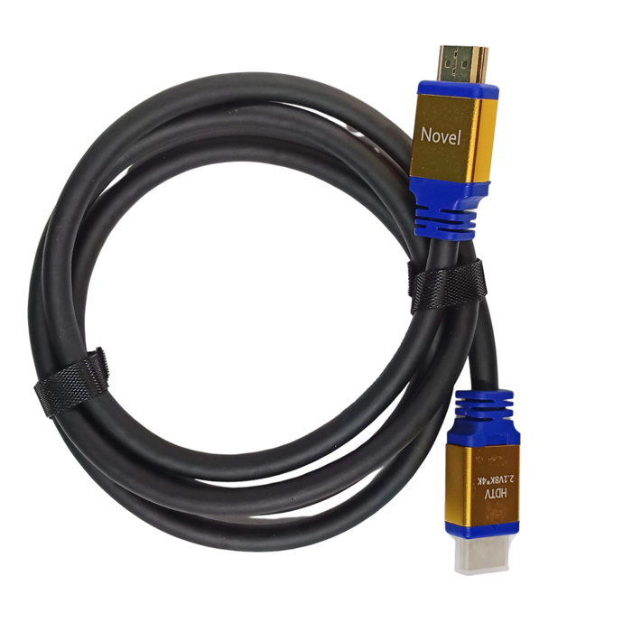NOVEL SES-P-1803 8K@30Hz HDMI 2.1 Cable 1.5m - Ultra HD for Gaming & Streaming