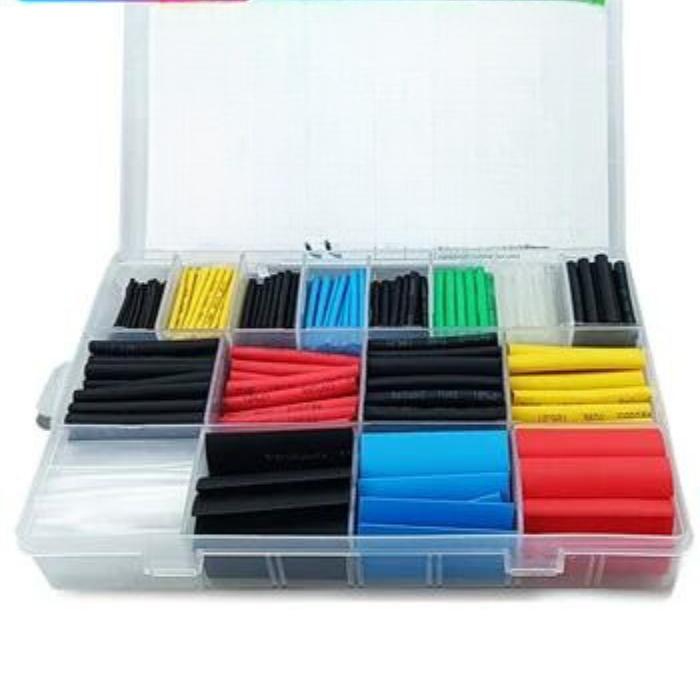 Iotcart 530 PCS PVC Heat Shrink Tubing Kit for Wire Insulation - DIY & Electronics Projects