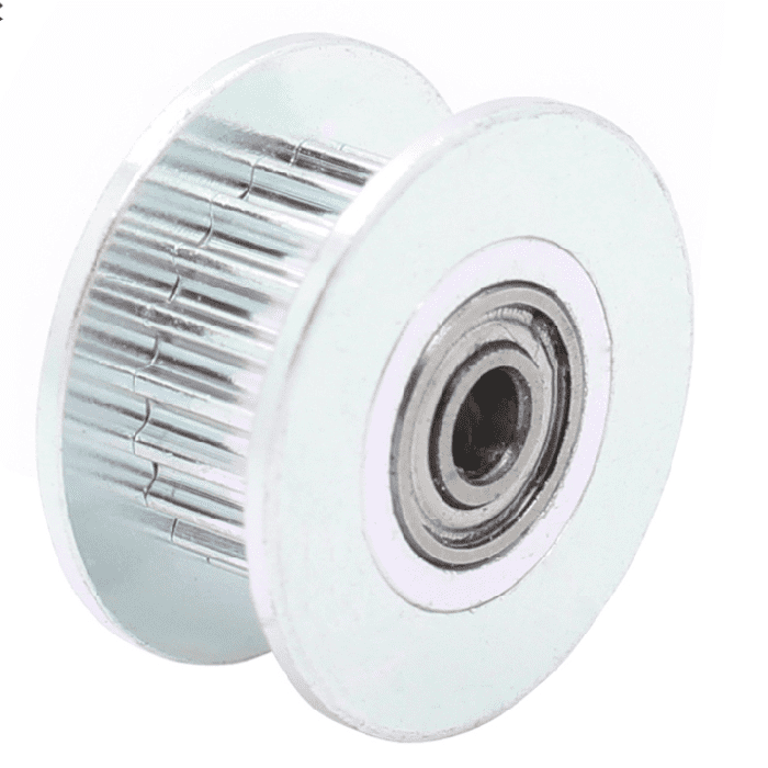 Buy 2GT 20T 5mm Bore Aluminum Idler Pulley for 6mm GT2 Belt - Perfect for 3D Printers & CNC Machines