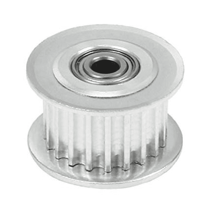 Buy 2GT 20T 5mm Bore Aluminum Idler Pulley for 6mm GT2 Belt - Perfect for 3D Printers & CNC Machines