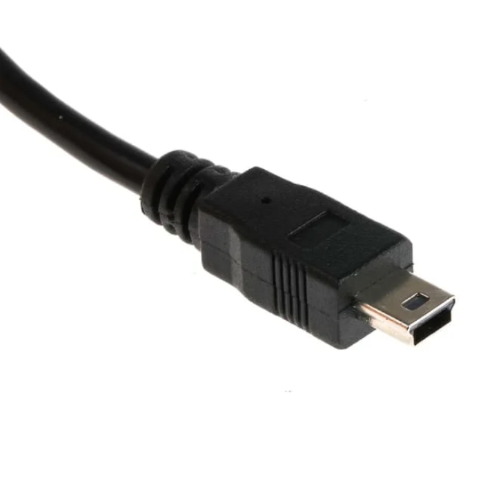 Mini USB Cable 1 Metre Nickel Plated - Arduino Nano Compatible