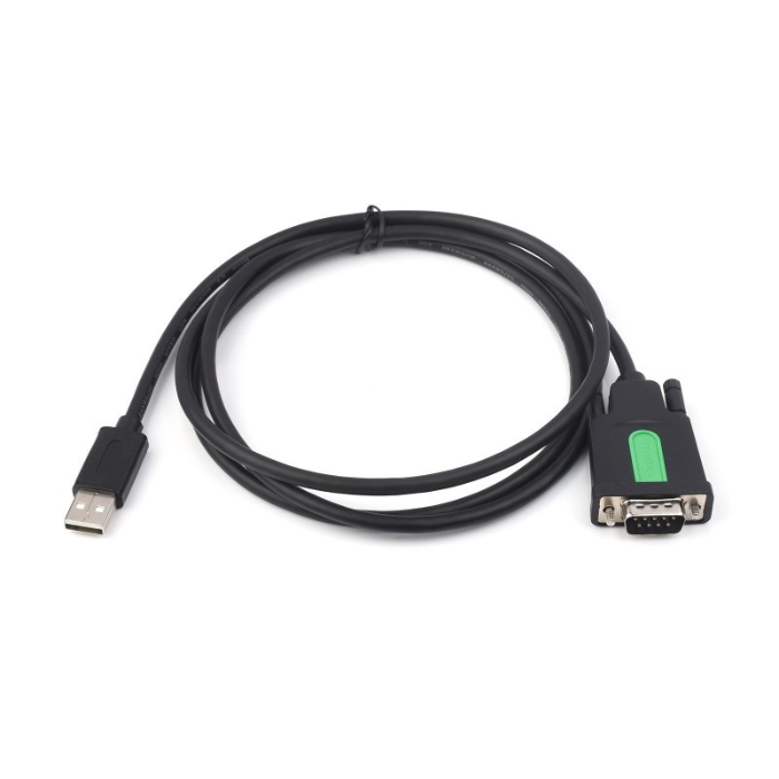 Waveshare Industrial 1.5m USB Type a To DB9 Male Port RS232 Serial Adapter Cable