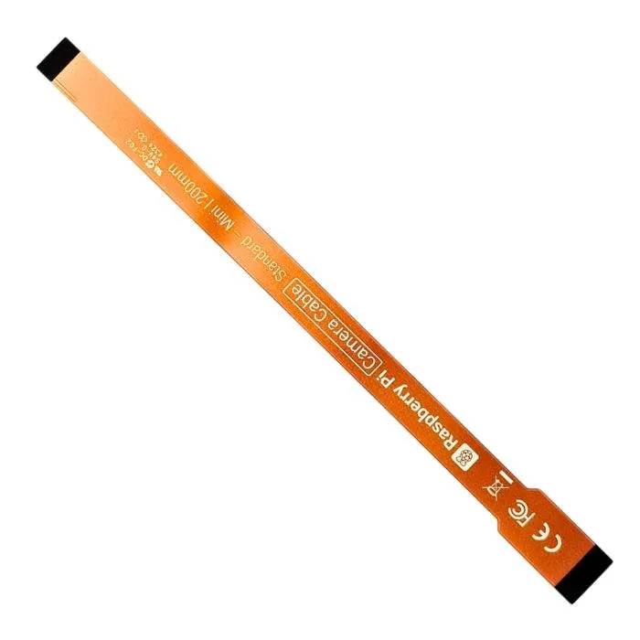 Raspberry Pi 5 Camera FPC Cable 200mm - Official Mini Connector for Pi Zero & Pi 5