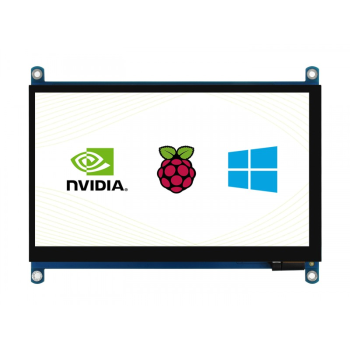 Waveshare 7inch QLED Capacitive Touch Dot Display 1024×600 Supports Various Systems