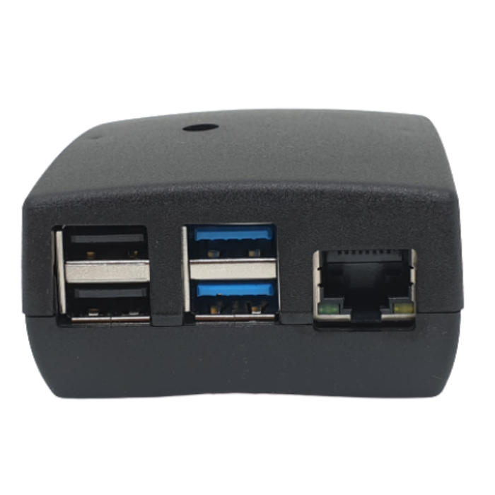 Iotcart Raspberry Pi 4 Case With FAN Model H4 - Electronics Accessory for Enhanced Cooling & Mounting