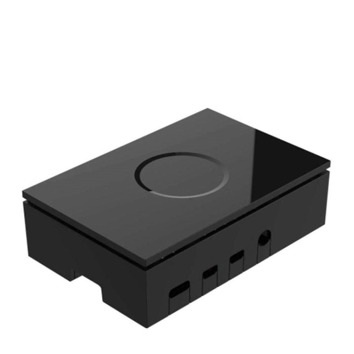 Raspberry Pi 4 Premium Black Case - Durable Enclosure for Pi 4