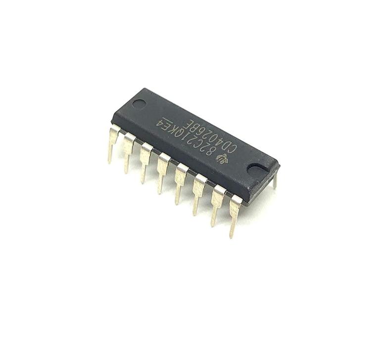 CD4026 Decade Counter IC - 7-Segment Display Driver for Arduino & Raspberry Pi - Buy in India