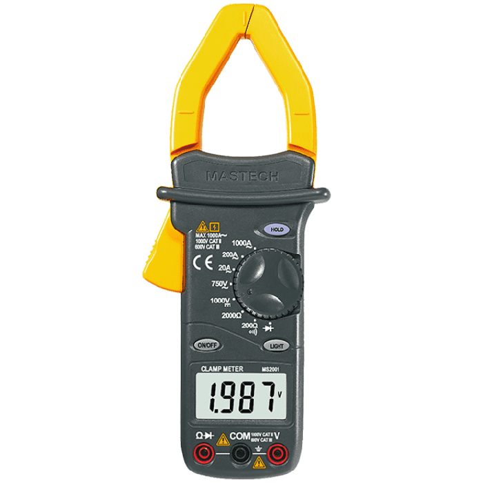 Mastech MS2001C AC Digital Clamp Meter