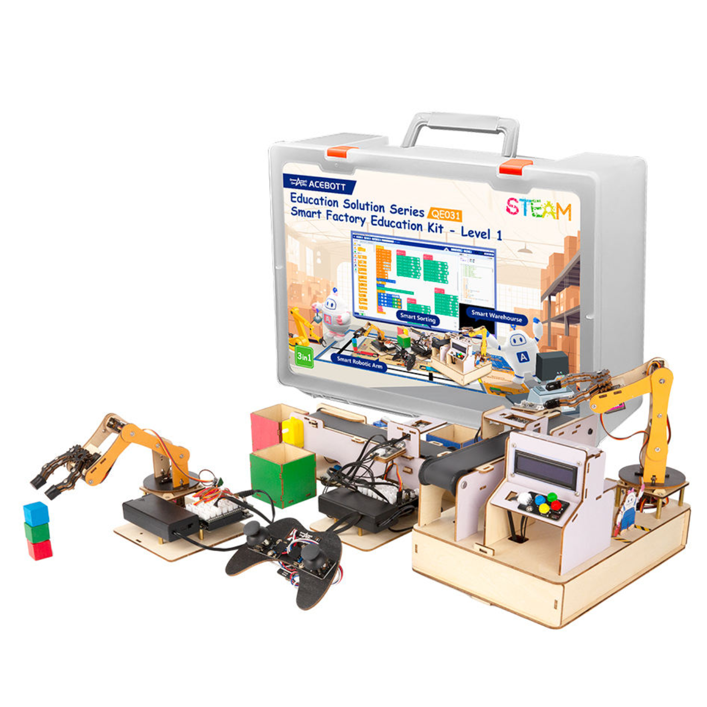 ACEBOTT Smart Factory STEM Education Kit Level 1