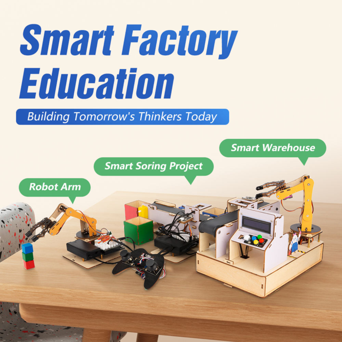 ACEBOTT SES-P-1925 Smart Factory STEM Kit Level 1 - Electronics Education Kit