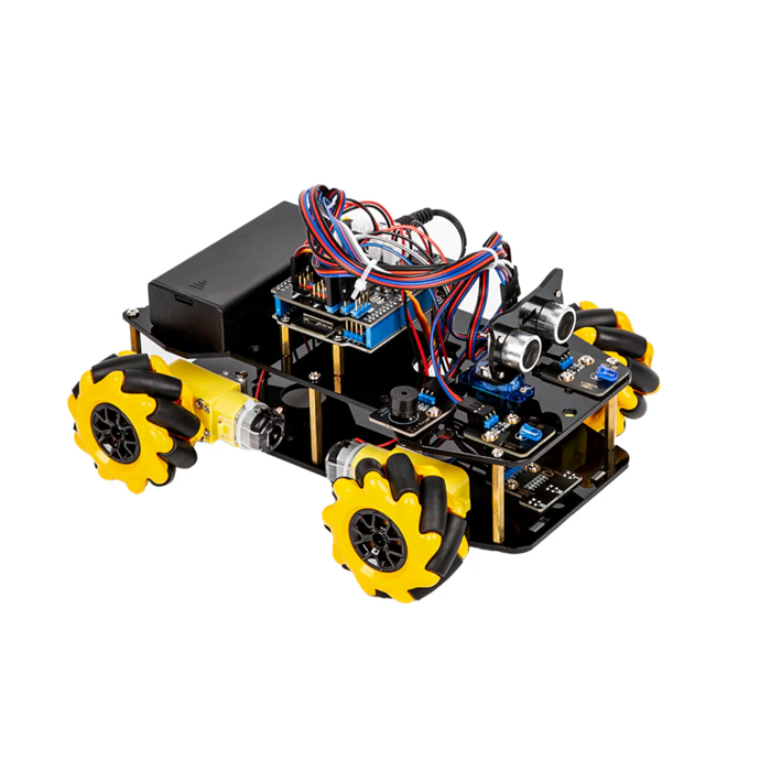 ACEBOTT ESP32-4WD-MECANUM-KIT 4WD Robot Car with Mecanum Wheels for Arduino & IoT - Buy in India
