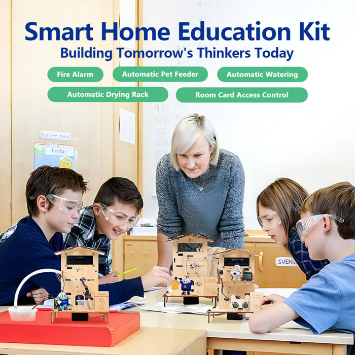 ACEBOTT QE024 5-in-1 ESP32 STEM Smart Home Kit - Buy Online in India