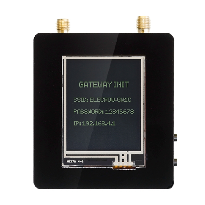 Elecrow LoRaWAN Gateway ESP32 1.8" LCD 868MHz - IoT Long Range Communication Module