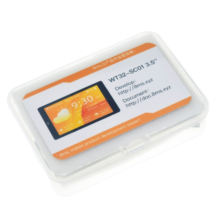 ELECROW ESP32 WT32-SC01 3.5in Touch Display Dev Board - IoT & HMI Projects