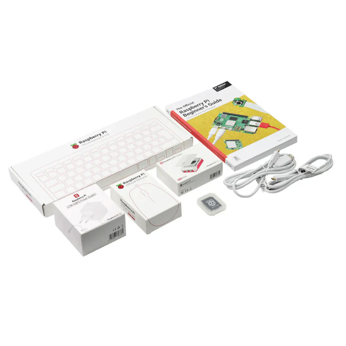 Official Raspberry Pi 5 Desktop Kit without Pi Board - Complete Starter Kit for Beginners