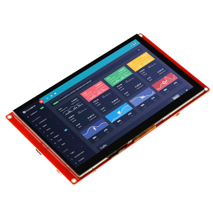 ELECROW ESP32 7In HMI Display 800×480 RGB TFT LCD Touch Screen without Acrylic Case