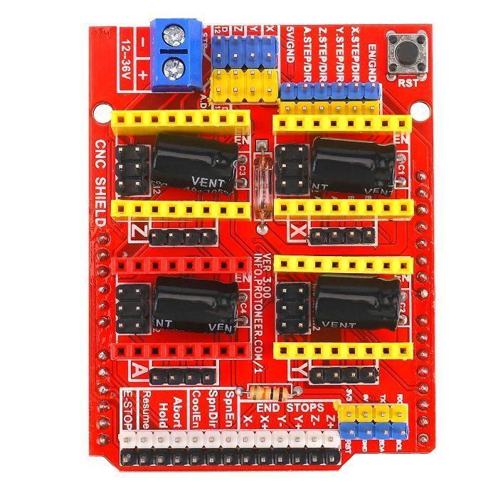 Iotcart Arduino CNC Shield V3.0 4-Axis Stepper Driver - Buy in India