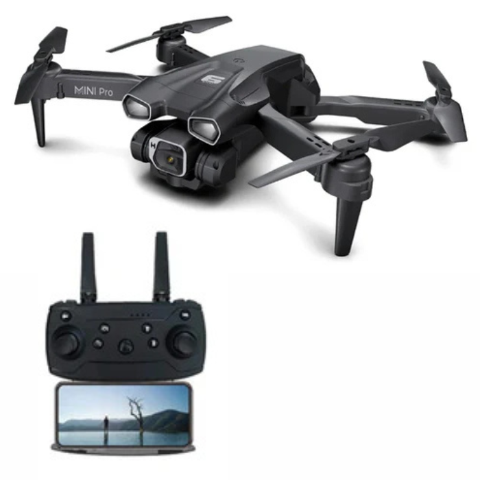 H66 Mini 4K HD Dual-Cam Foldable RC Drone - Optical Flow, Air Pressure Stabilization