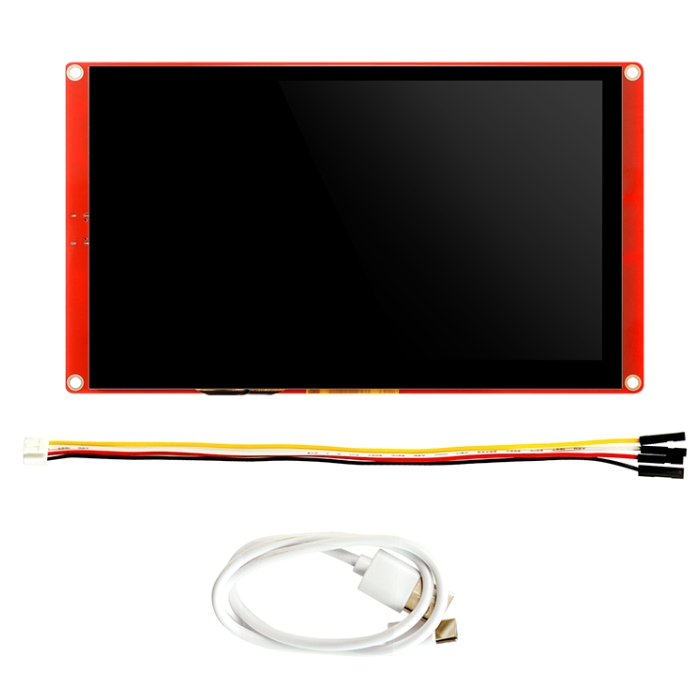 ELECROW ESP32 display 7.0 Inch HMI Display 800×480 RGB TFT LCD Touch Screen Compatible with Arduino/LVGL/PlatformIO/ Micropython with Acrylic Case