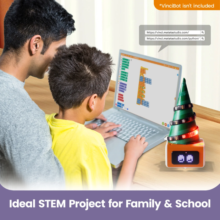 Matatalab 5-in-1 Programmable STEM Robotics Kit with 128 Bricks for VinciBot - Buy in India
