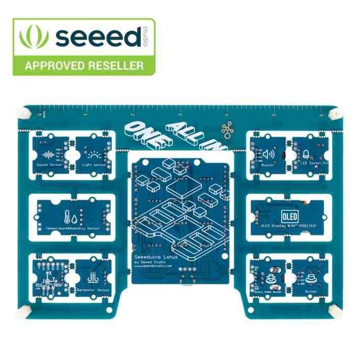 Grove Beginner Kit for Arduino - 10 Sensors, 12 Projects - Iotcart