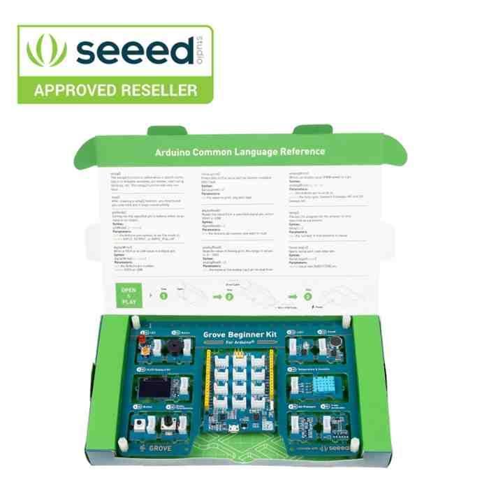 Grove Beginner Kit for Arduino - 10 Sensors, 12 Projects - Iotcart