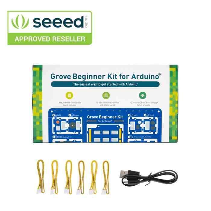 Grove Beginner Kit for Arduino - 10 Sensors, 12 Projects - Iotcart