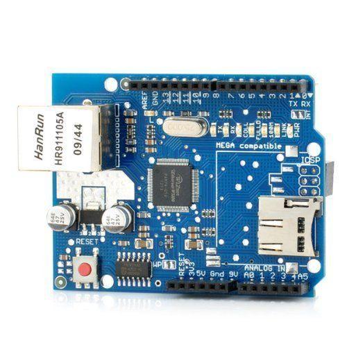 Buy Arduino Ethernet Shield W5100 with Micro SD Slot - IoT Projects India