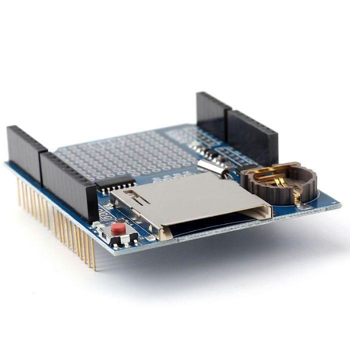 Iotcart SES-P-1975 Arduino Data Logger Shield with RTC & SD Card Support - Buy Online in India