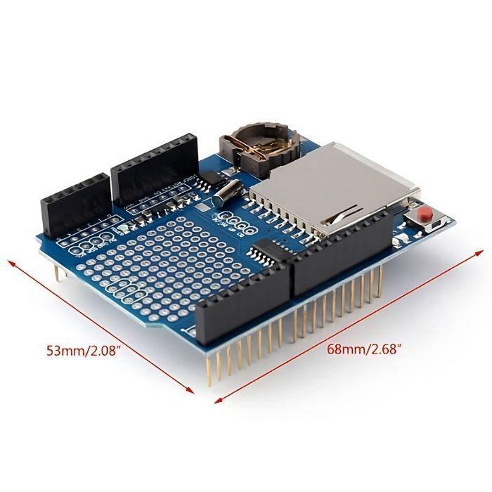 Iotcart SES-P-1975 Arduino Data Logger Shield with RTC & SD Card Support - Buy Online in India