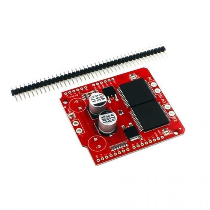 Dual Monster Moto Shield VNH3ASP30 2x14A DC Motor Driver - Arduino Compatible