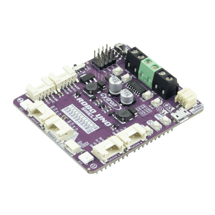 Cytron Robo Uno Shield for Arduino - All-in-One Robotics Shield - Ideal for Makers & Students