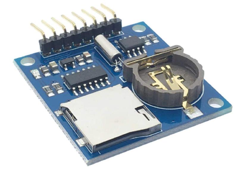 Deek-Robot Data Logger Shield with DS1307 RTC & SD Card Slot - Compatible with Arduino Boards