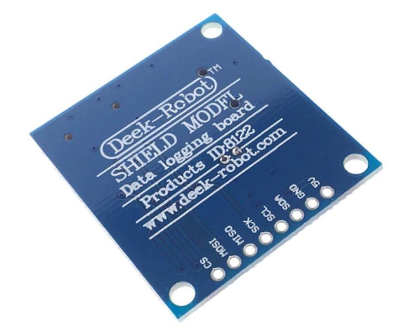 Deek-Robot Data Logger Shield with DS1307 RTC & SD Card Slot - Compatible with Arduino Boards
