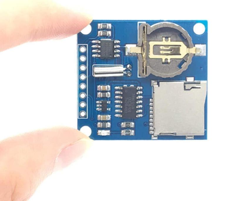 Deek-Robot Data Logger Shield with DS1307 RTC & SD Card Slot - Compatible with Arduino Boards