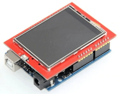 Iotcart 2.4inch TFT Display Shield - 240x320 Touch Screen for Arduino UNO