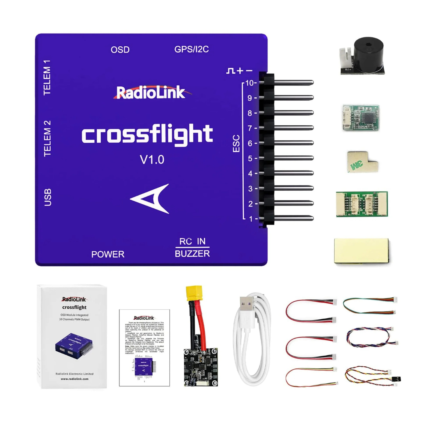Radiolink CrossFlight Flight Controller – Stable Drone & RC Control