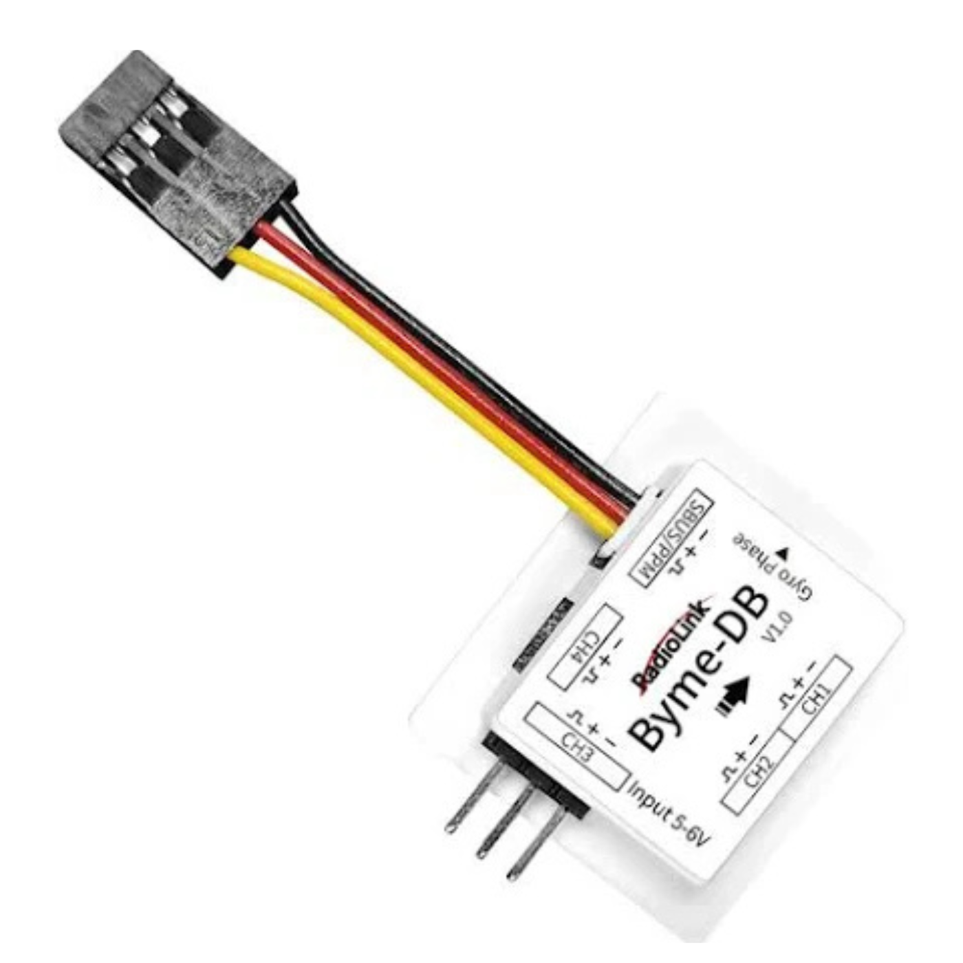 Radiolink Byme-DB 4 Channel 3-Axis Flight Controller with Gyro Stabilizer for RC Planes