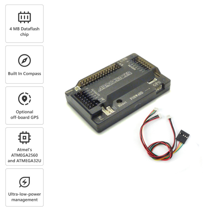 Iotcart APM 2.8 Flight Controller 6DOF MPU-6000 - Drone Autopilot