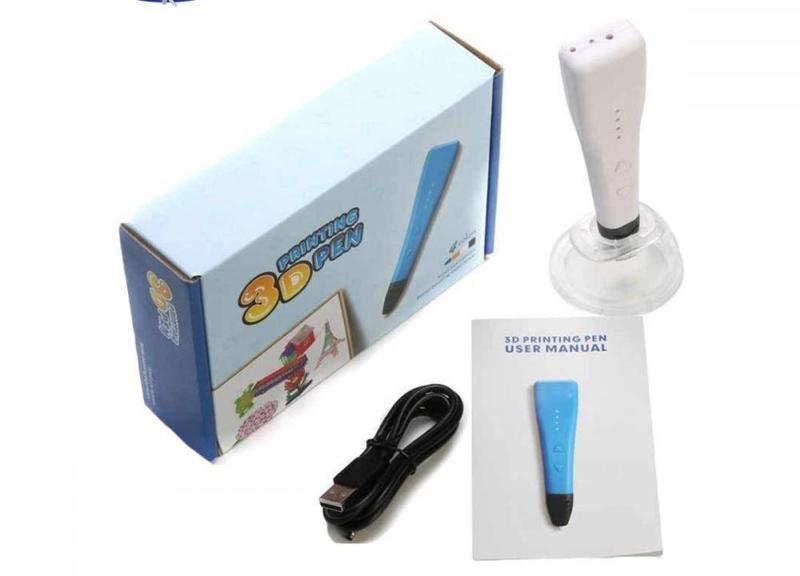 Iotcart SES-P-2 3D Printing Pen with 1.75mm PLA Filament Support - Kids & Prototyping Friendly