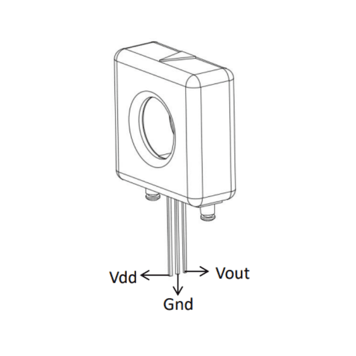 Original WCS1500 Hall Effect based Current Sensor (0-200A)