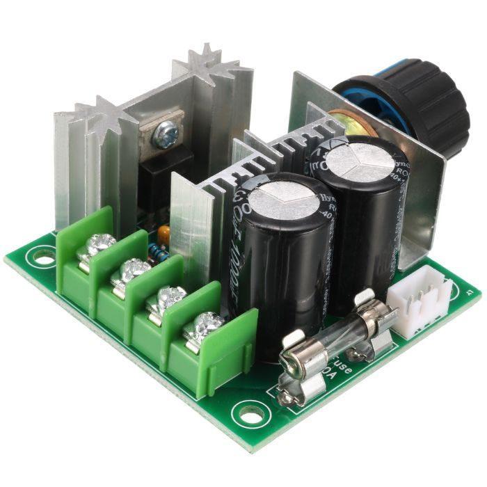 Iotcart SES-P-202 12V 10A PWM DC Motor Speed Controller - Buy Online in India