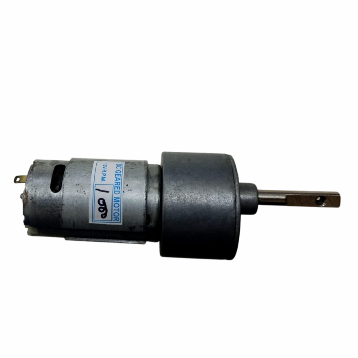 12V 1000 RPM Johnson Geared DC Motor - Grade B Quality